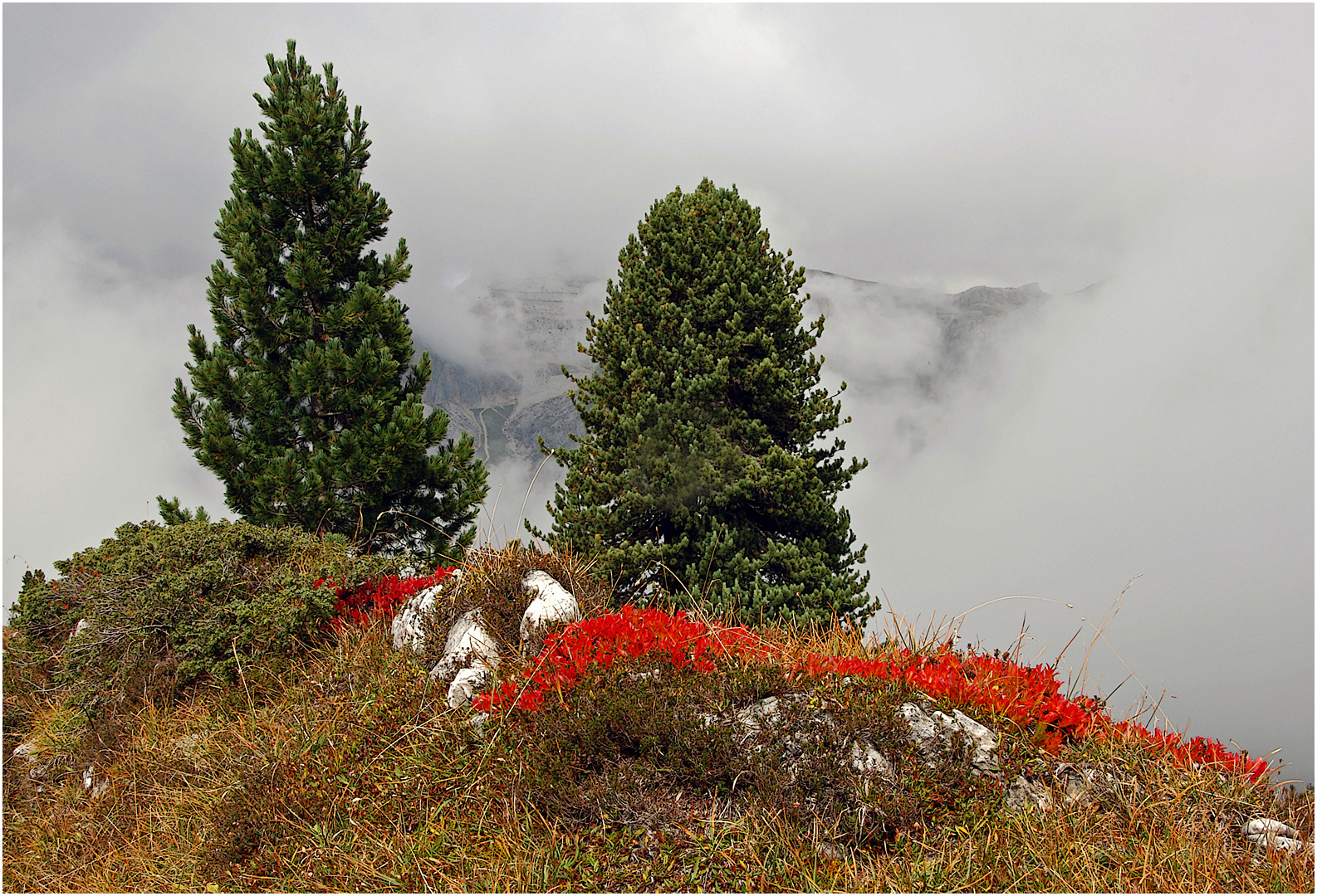 Ende eines Dolomiten-Herbstes