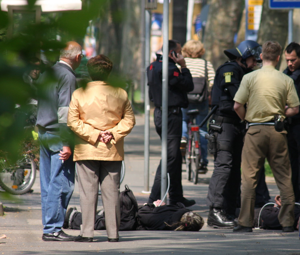 Ende eines Mai Spaziergangs