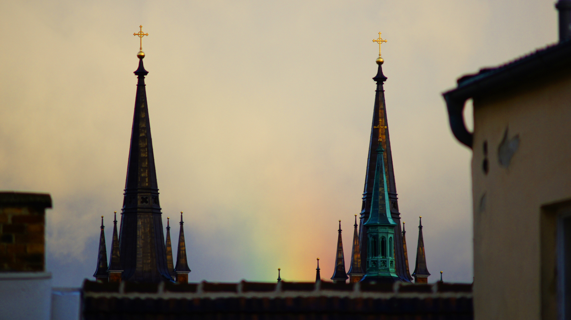 Ende eines Regenbogens