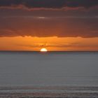 Ende eines schönen Sonnentages auf Borkum Okt. 2011