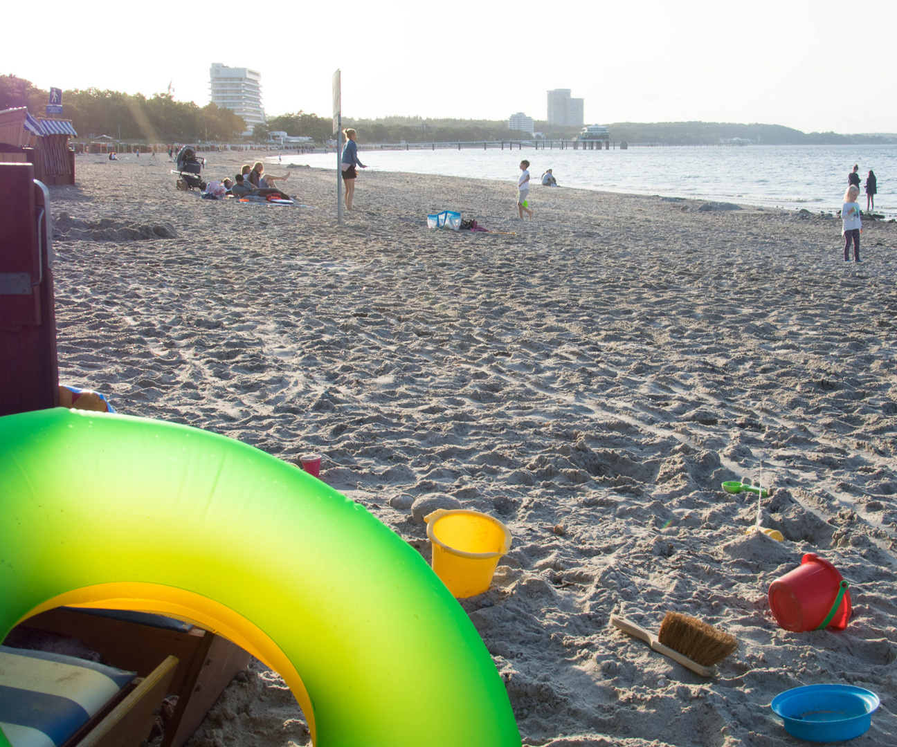 Ende eines Strandtages