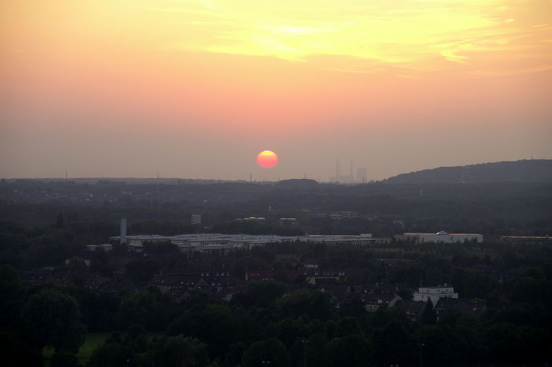 Ende eines Tages im Ruhrpott