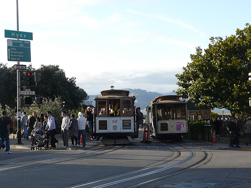 Endhaltestelle Fisherman's Wharf