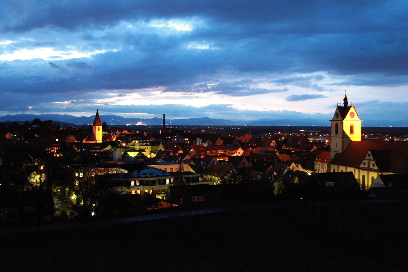 Endingen am Abend