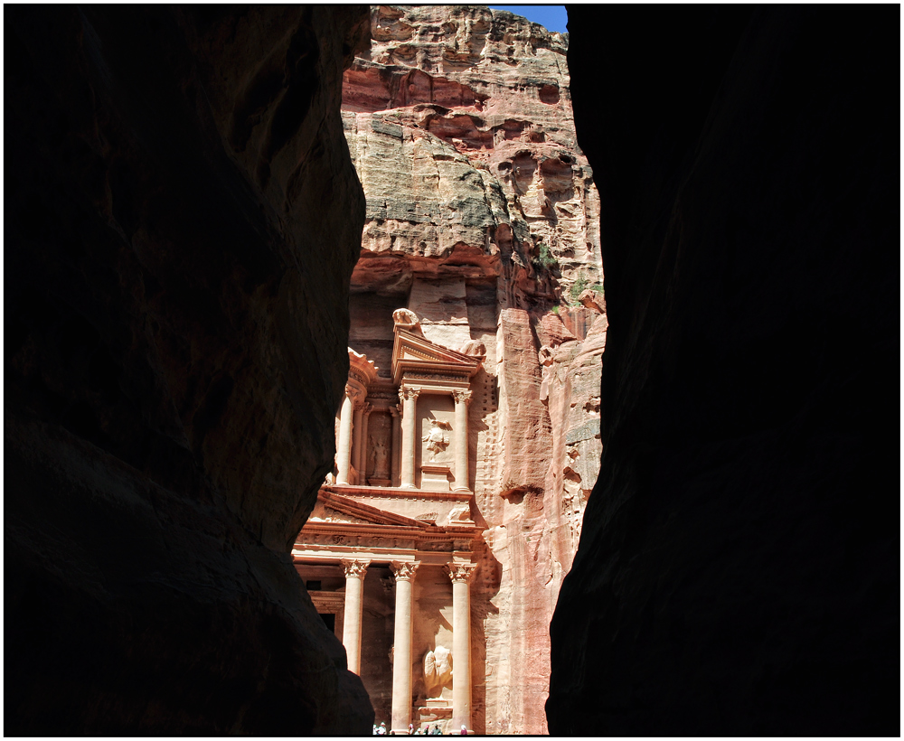 ENDLICH AM ZIEL: DAS SCHATZHAUS IN PETRA