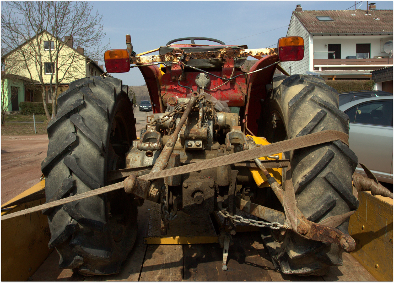 endlich angekommen der Massey-Ferguson