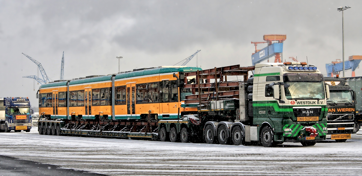 Endlich die erste Straßenbahn für Kiel...