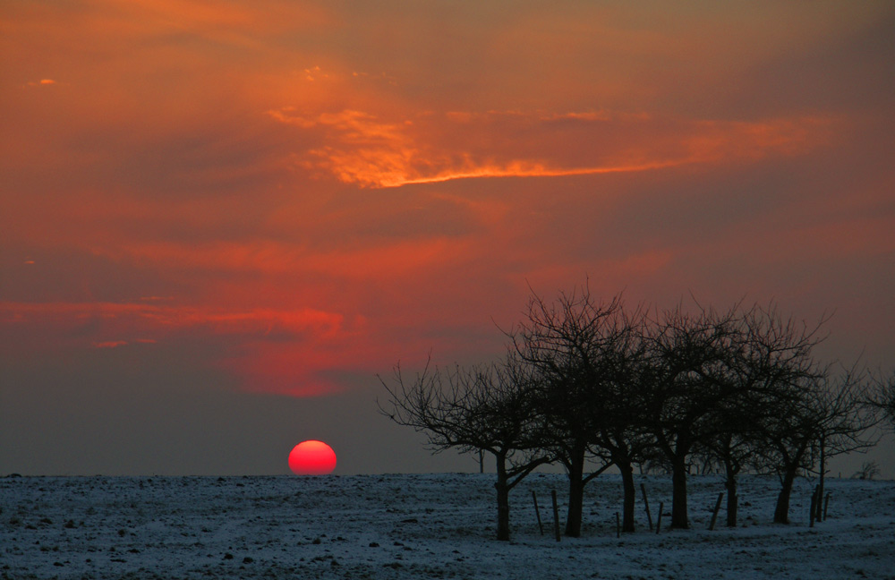 Endlich ein Winterabend...