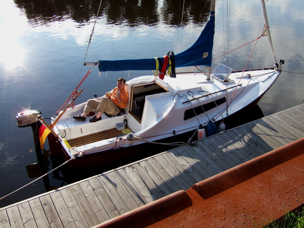 Endlich im Hafen