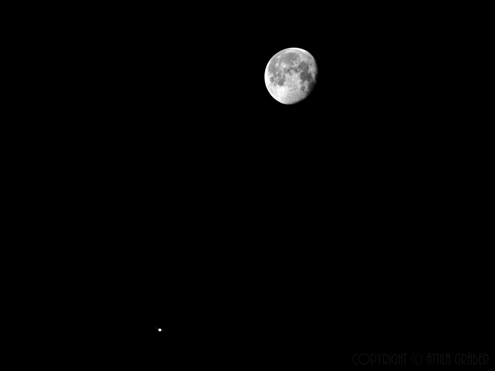 ... endlich klare Sicht auf Mond und Jupiter!