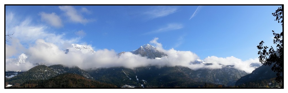 endlich kommt mal die Sonne durch.