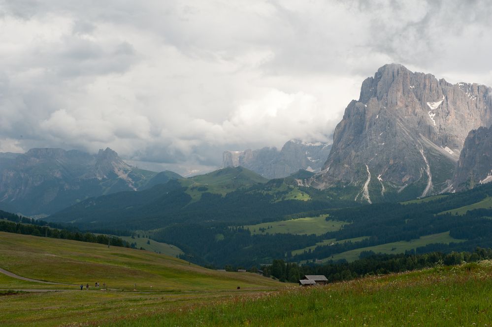 Endlich lichteten sich die Wolken