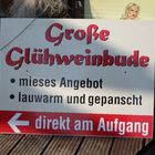 Endlich mal ein ehrliches Angebot (Glühwein so wie immer auf den Weihnachtmärkten)