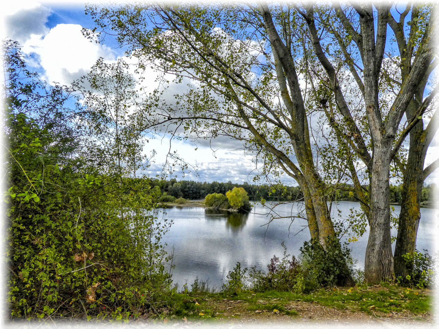 ENDLICH MAL EIN FREIER BLICK AUF DEN SEE...