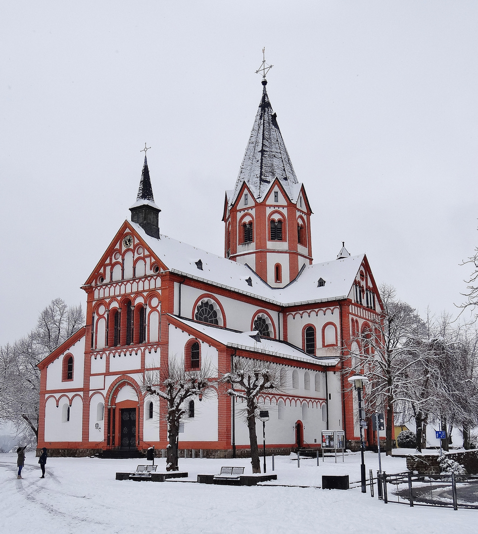 Endlich mal wieder ein richtiger Wintertag im Rheinland