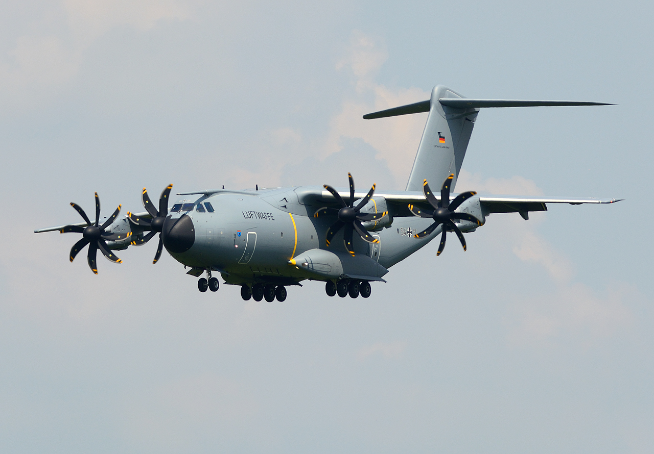 Endlich - "mein" erster A400 mit Sonne