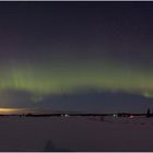 Endlich: POLARLICHT NAHE STOCKHOLM