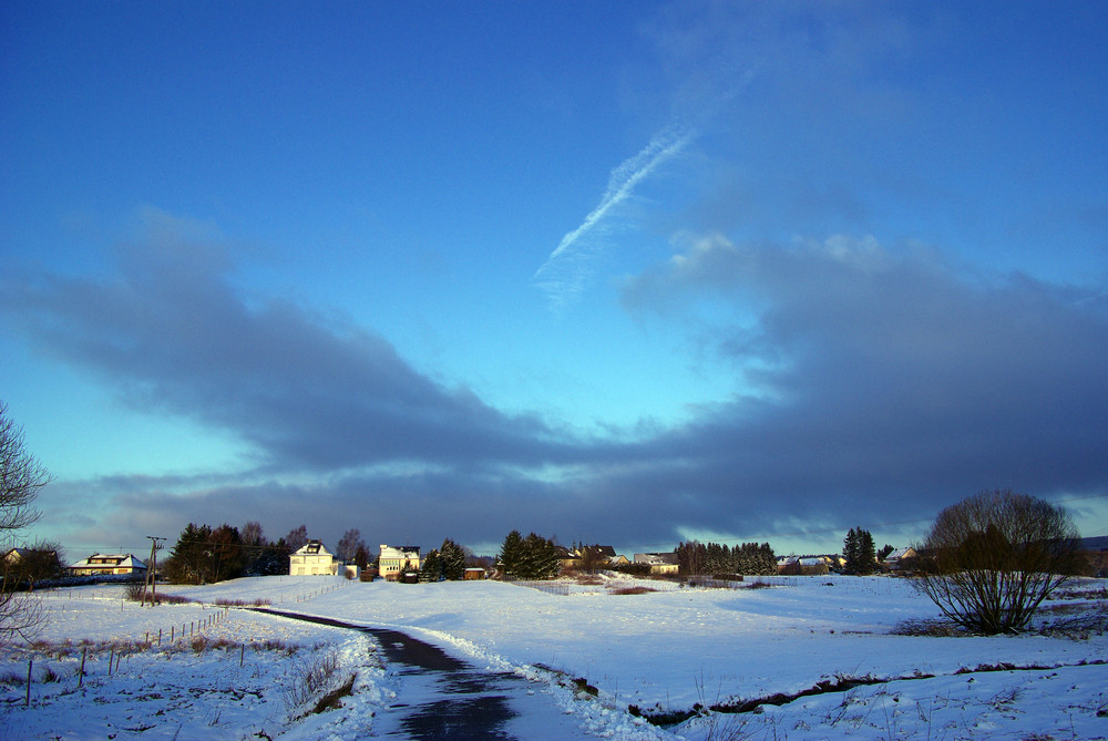 Endlich Schnee