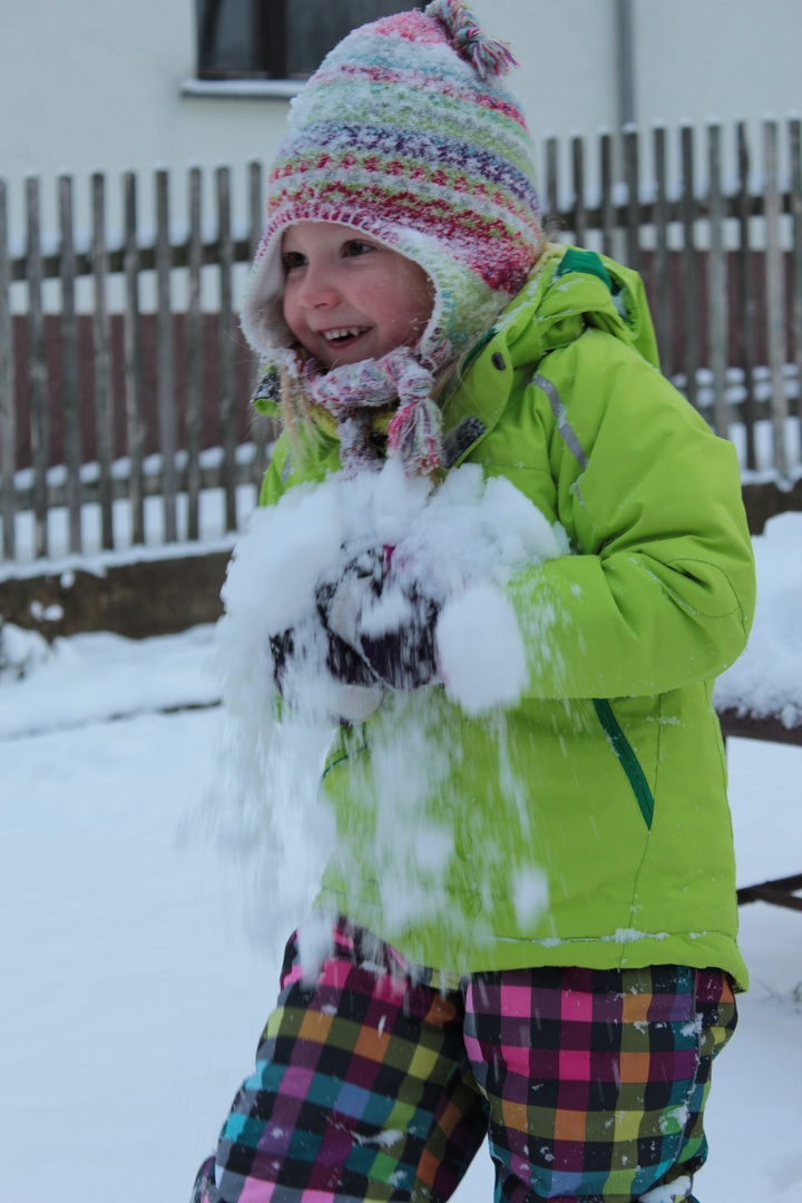 ..endlich Schnee....