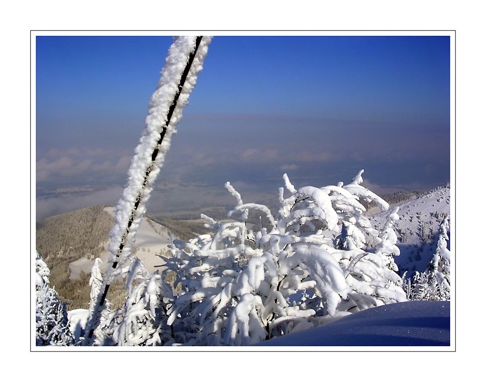 Endlich Schnee in den Alpen