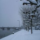 Endlich Schnee in Würzburg.