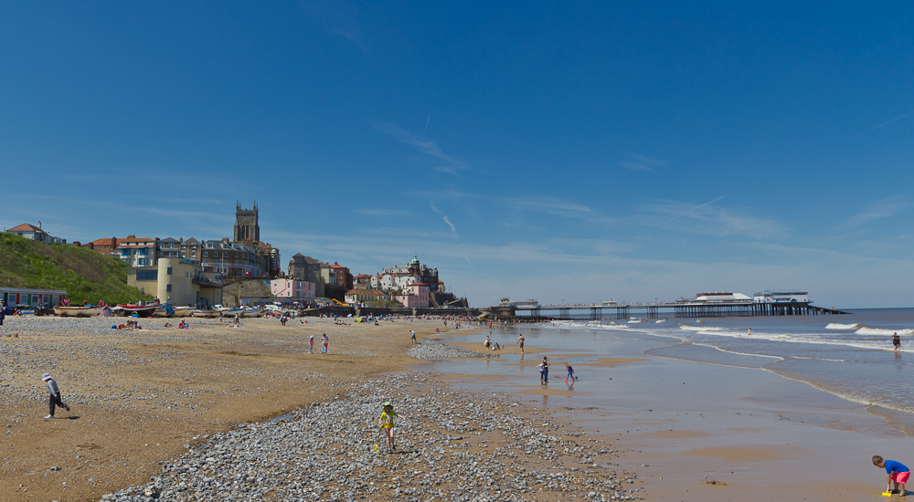 Endlich Sommer in Cromer