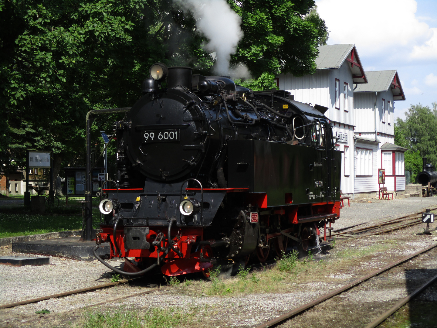 Endlich wieder Dampf bei der HSB - Ausflug ins Selketal 7.