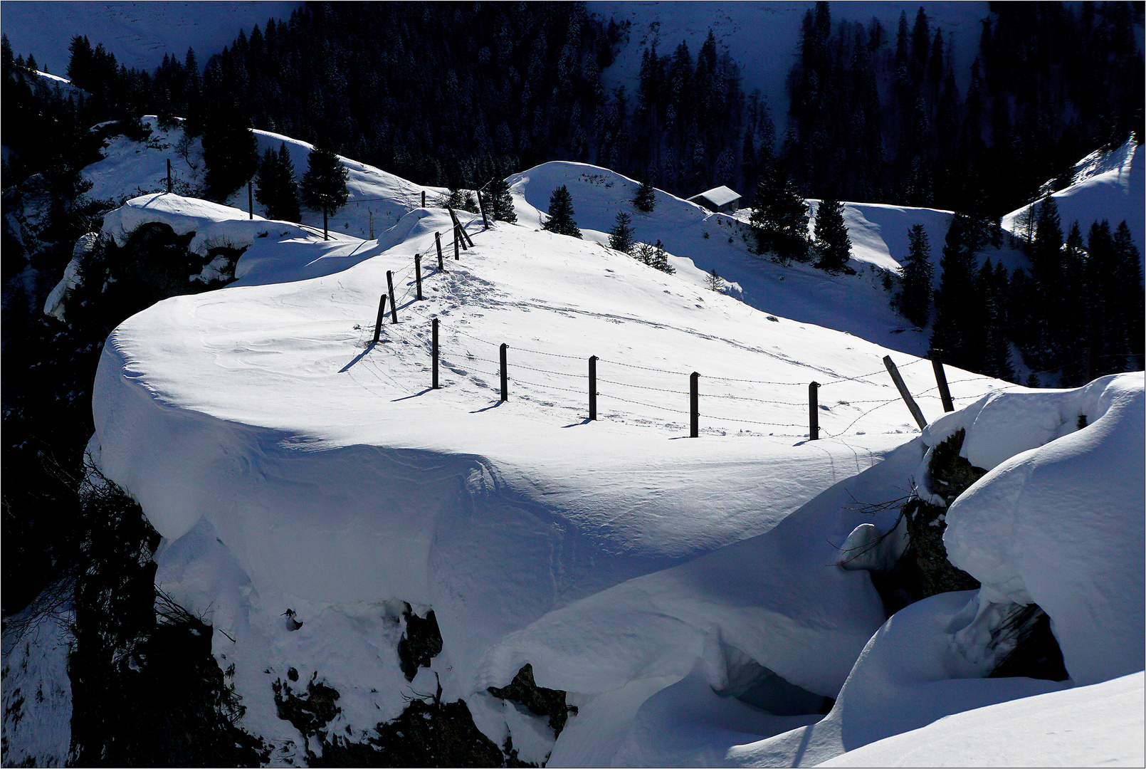 Endlich wieder mal ein bisschen Neuschnee