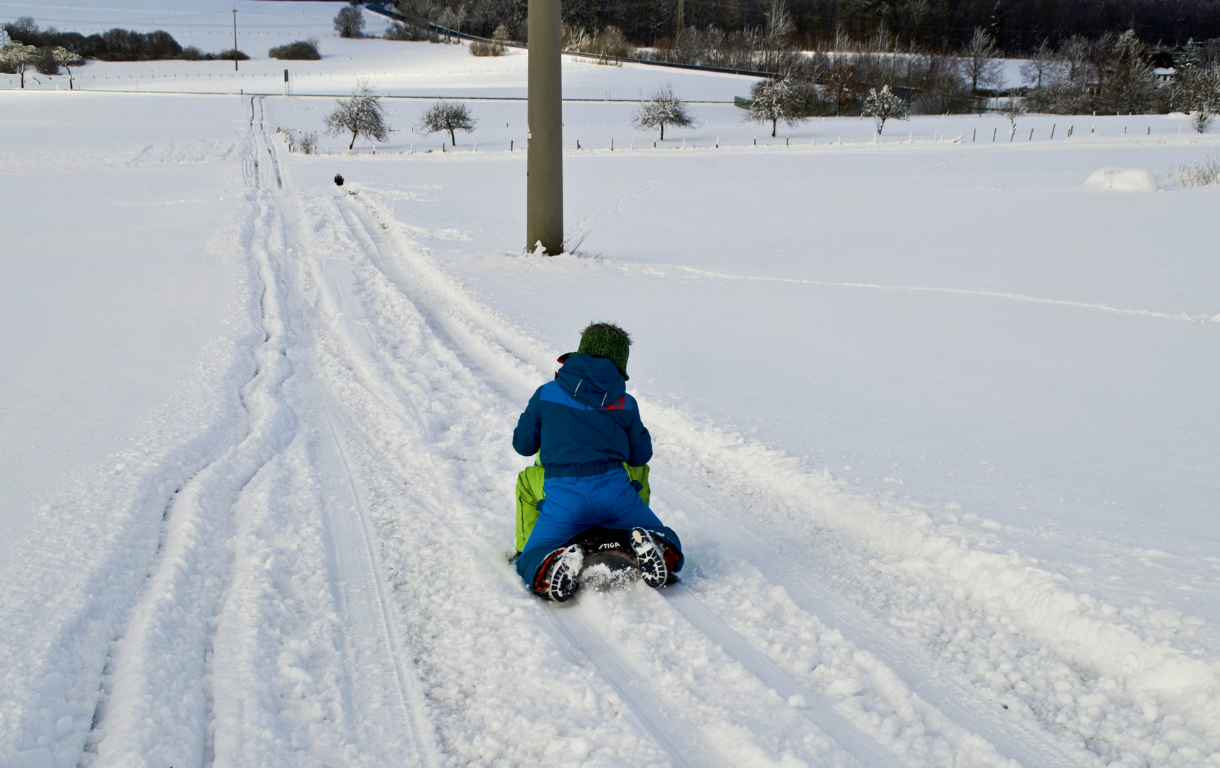 Endlich wieder Schnee...