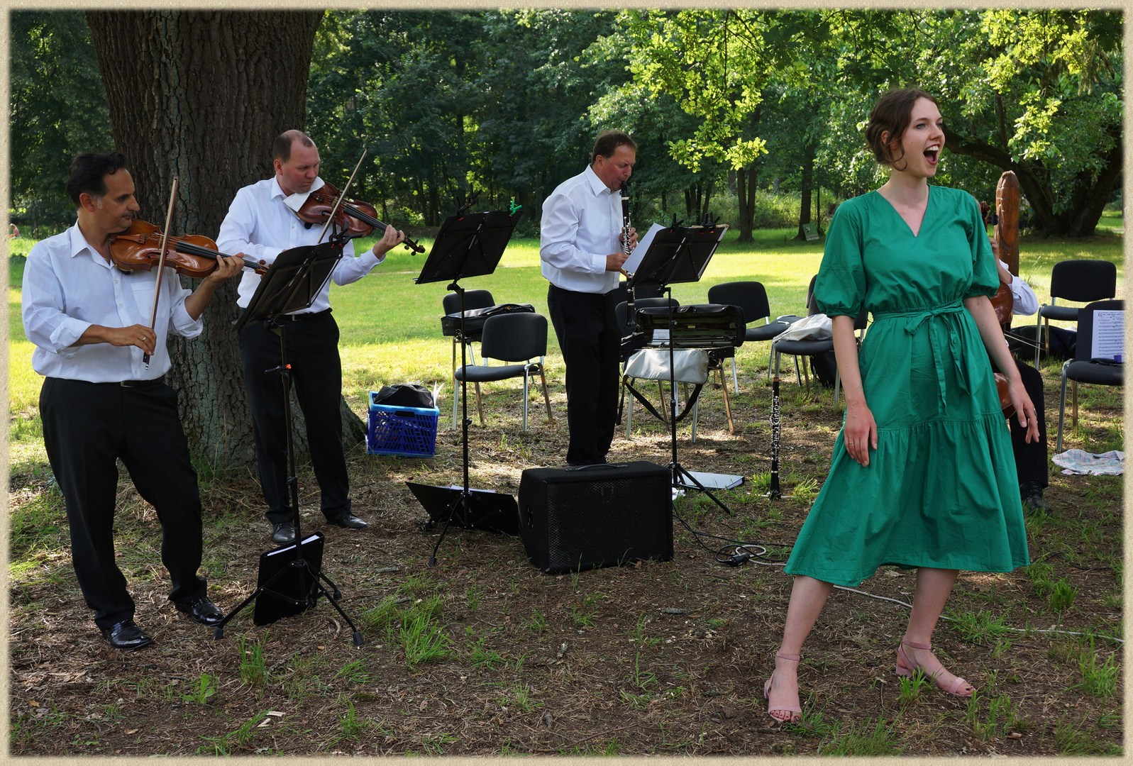 Endlich wieder Singen und Musizieren im Freien- wie früher!