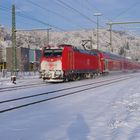 Endlich wieder Züge im Schnee