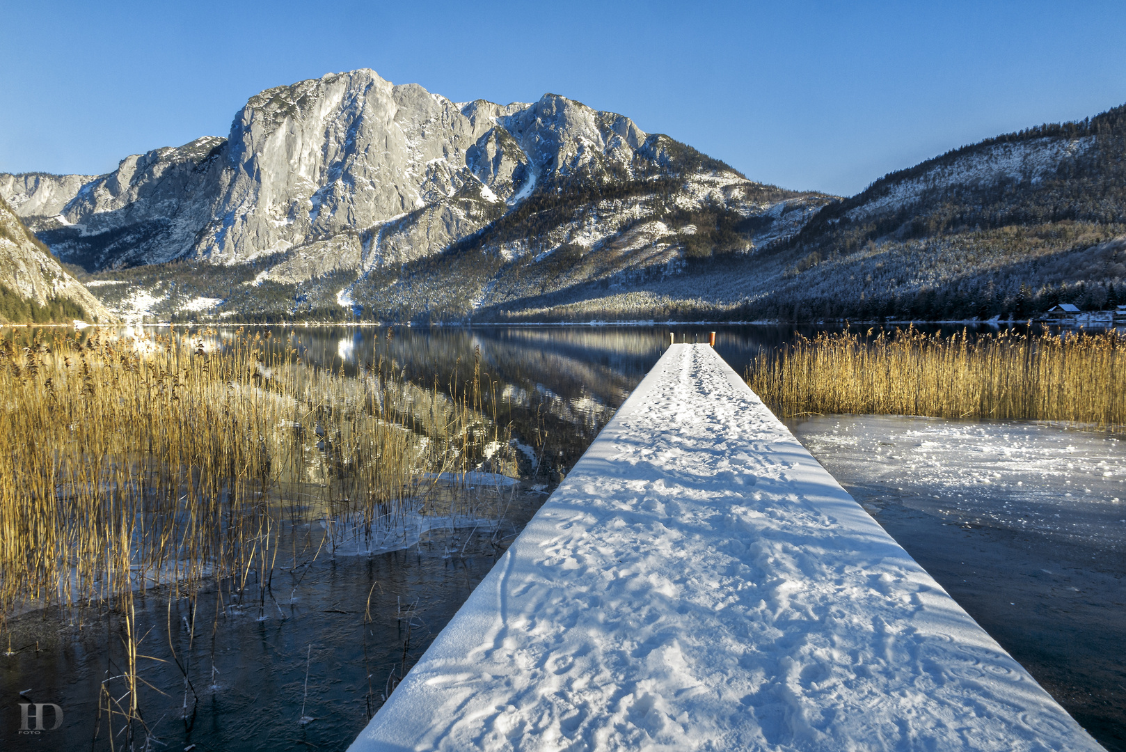 Endlich Winter im Ausseerland