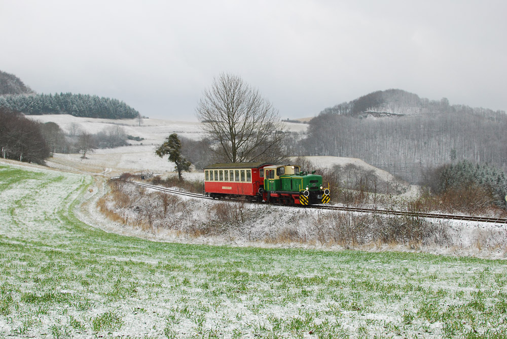 Endlich Winter! - Im Brohltal