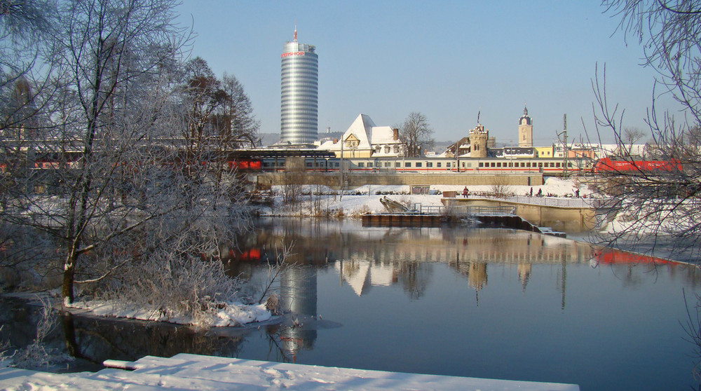 Endlich Winter in Jena!