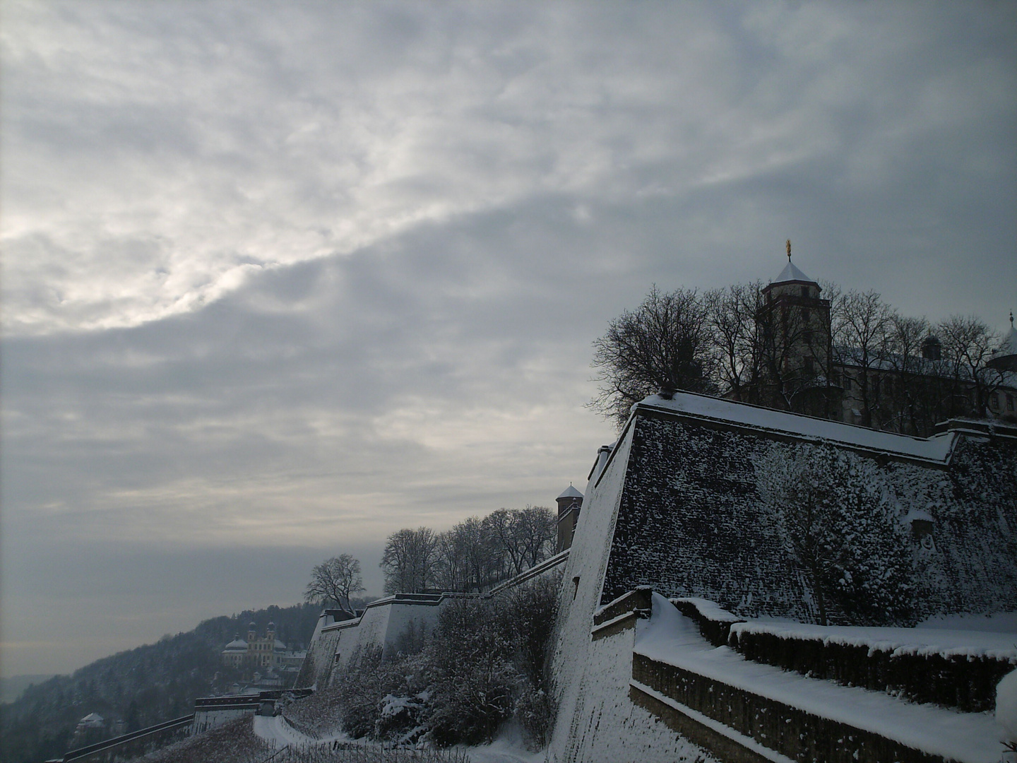 Endlich Winter in Würzburg