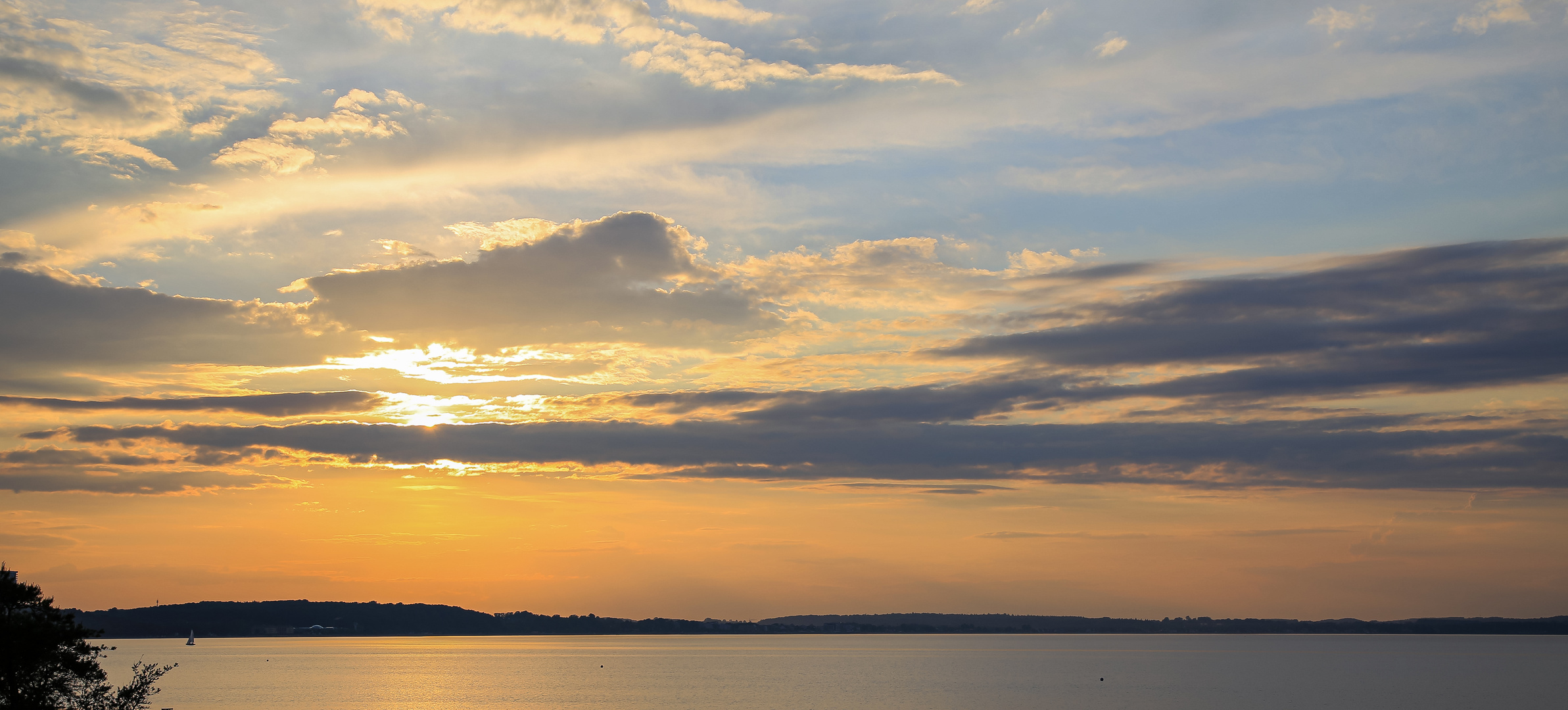 Endlich zeigte sich der Himmel....