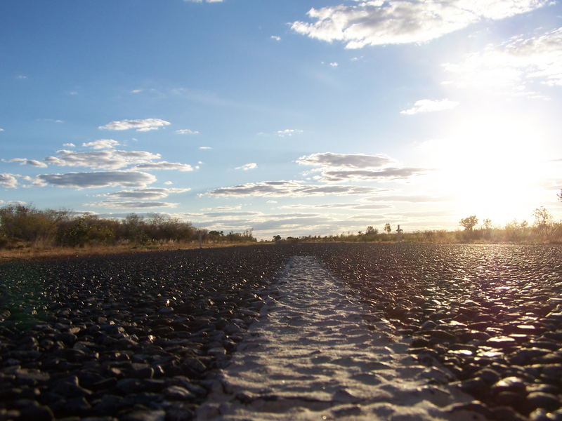 endlos langer Highway