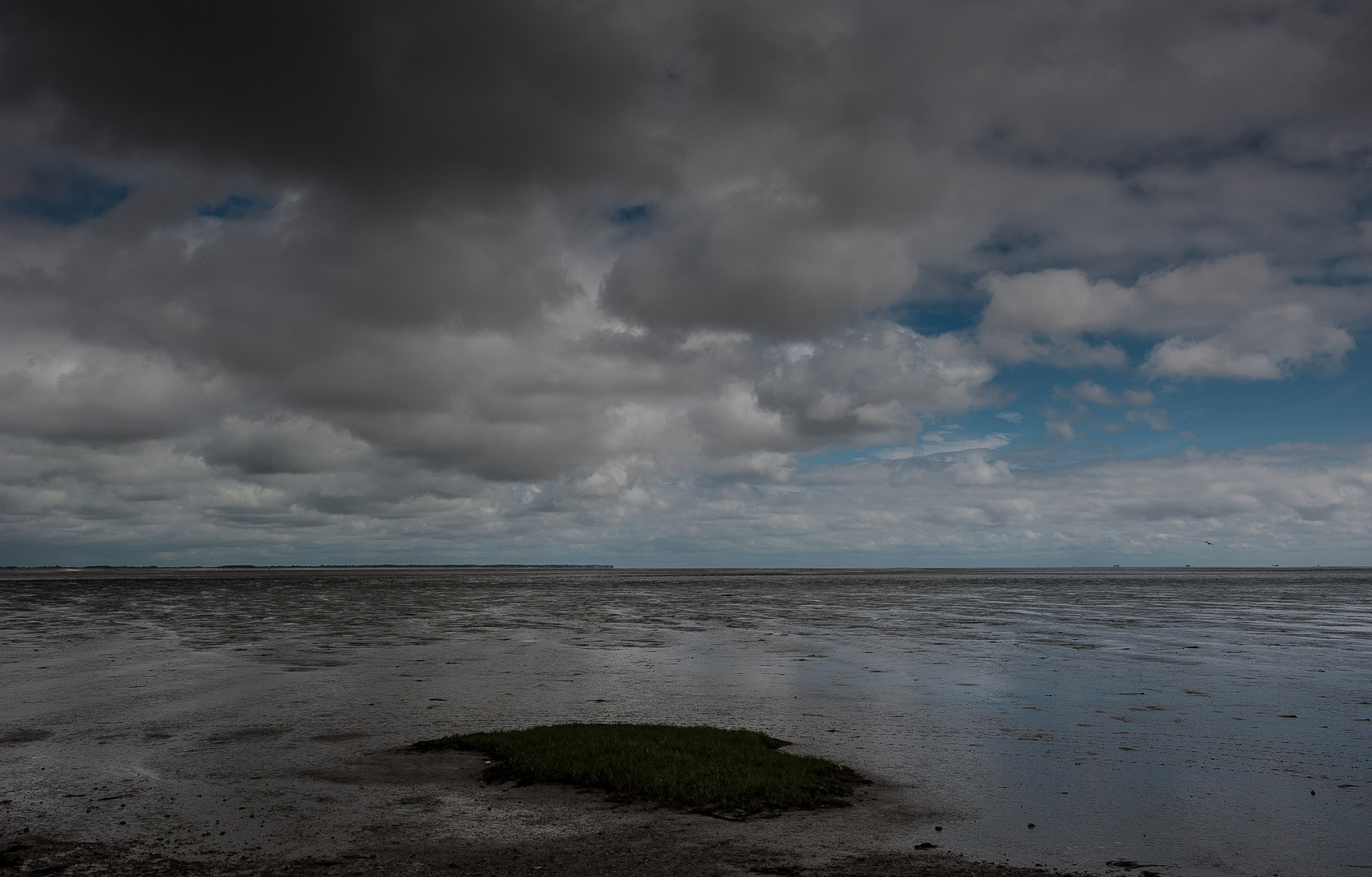 Endlose Horizonte im Wattenmeer