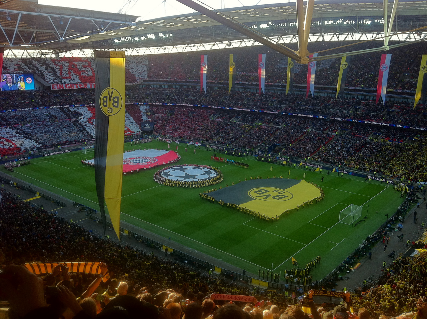 Endspiel Wembley BVB - Bayern München