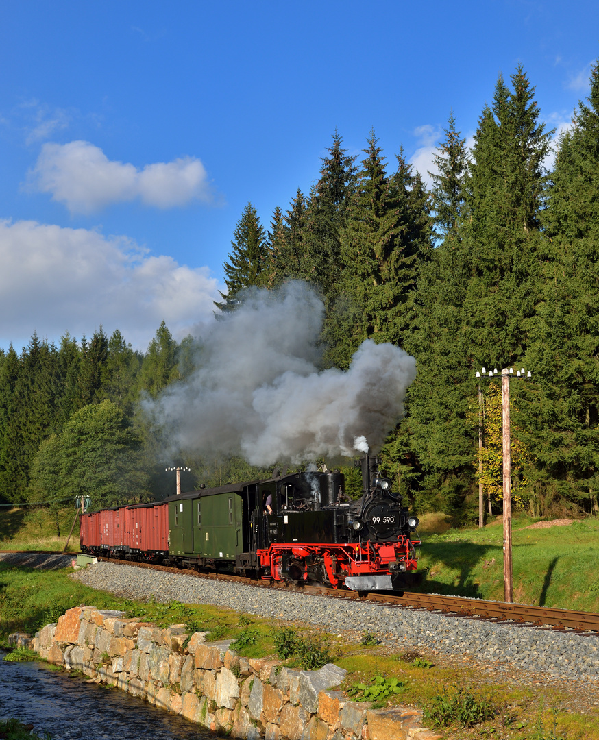 Endspurt nach Jöhstadt