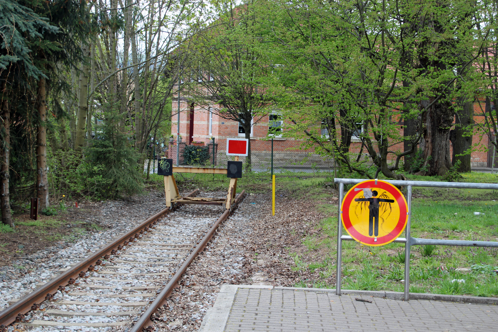 "Endstation, alles aussteigen, dieser Zug endet hier!"