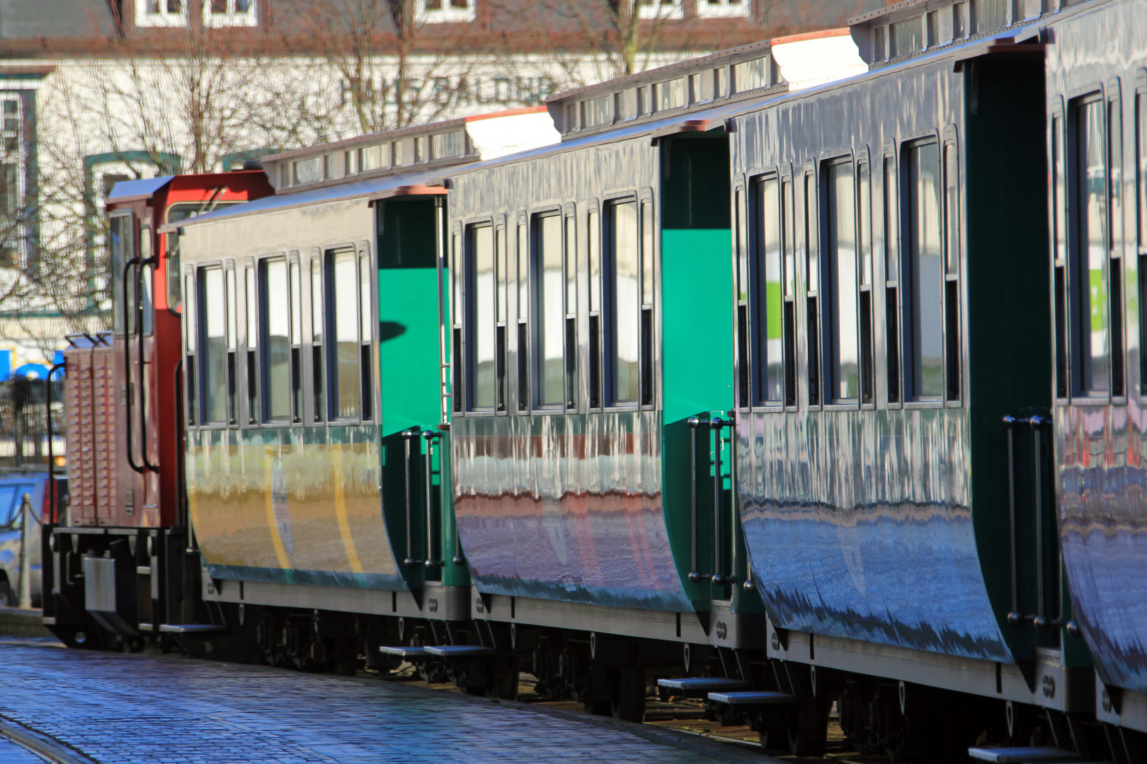 Endstation Borkum Hauptbahnhof