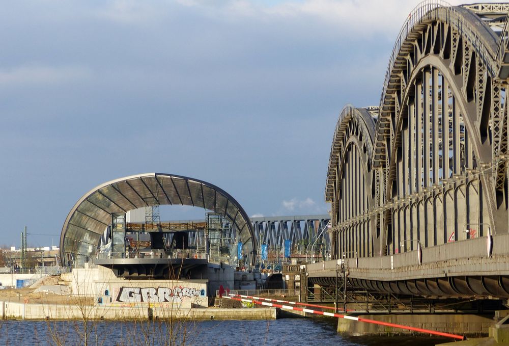 Endstation Freihafenbrücke..