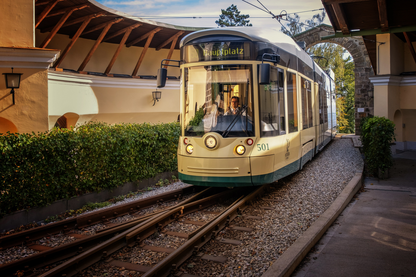 Endstation Pöstlingbergbahn