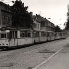 Endstelle in Straßenmitte