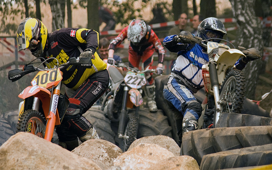 Enduro schieben in Vellahn