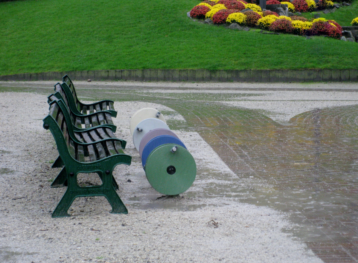 "énergie verte" dans le parc d'Ostende