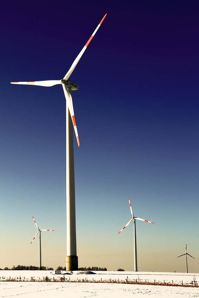 Energie Wind-Räder