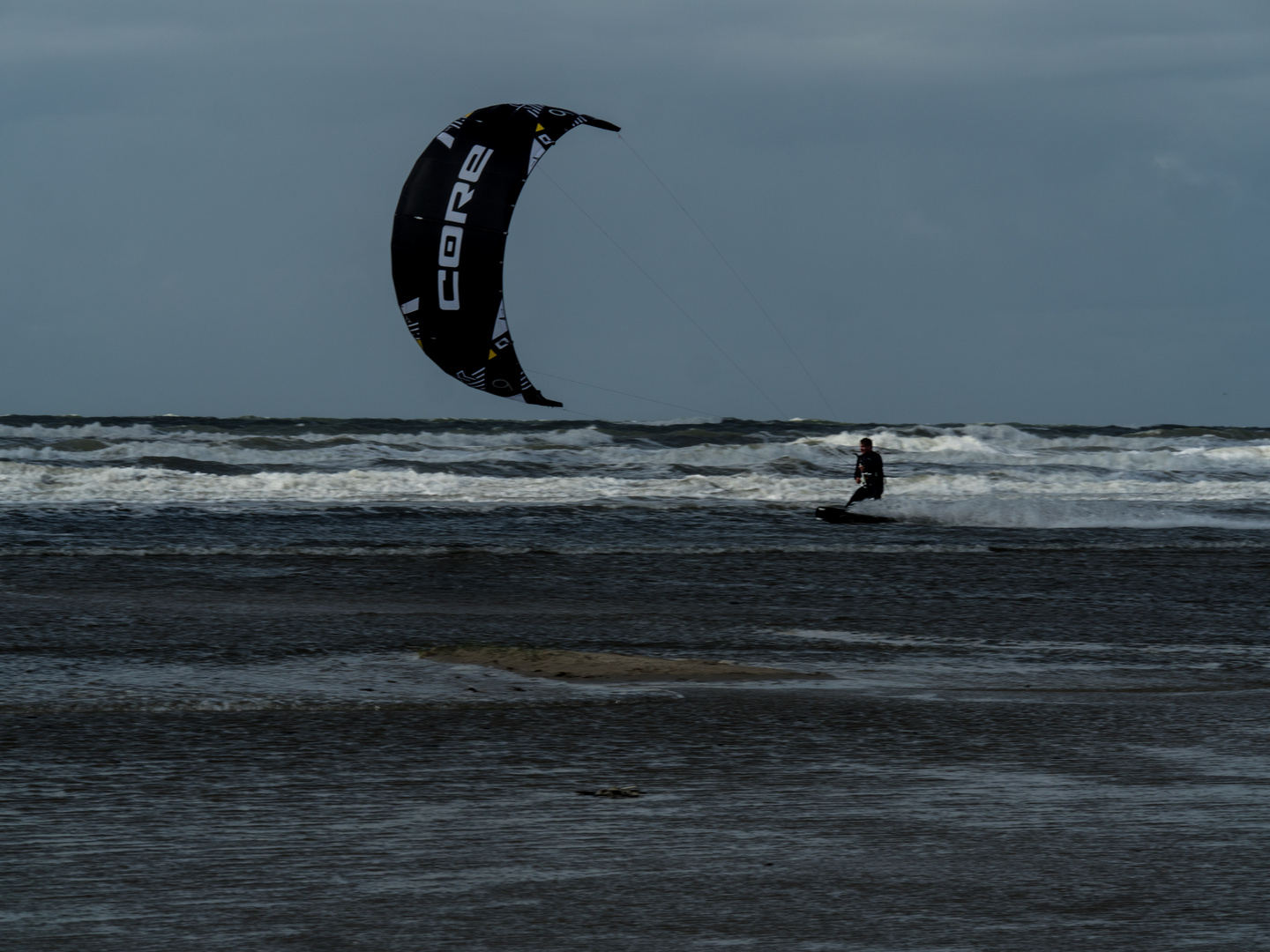 Energiebündel, Kitesurfer