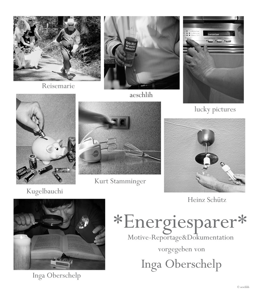 *Energiesparer* Collage von aeschlih